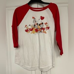 Disney quarter long sleeve